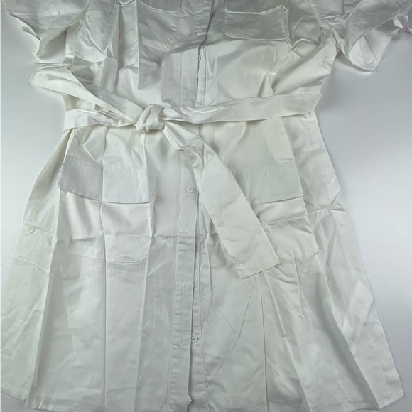 UTILITY POCKET SHIRT DRESS - Picture 2 of 4